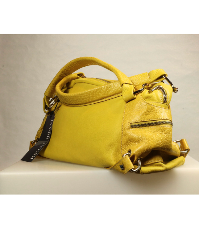Ripani Bauletto in Pelle Gialla – Art. 926774