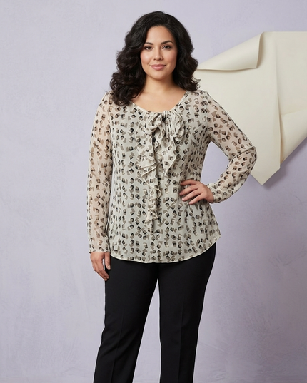 Kiara, Camicia da Donna Curvy