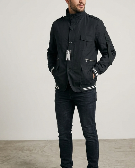 Giacca Uomo Impermeabile Sfoderata Slim – Mod. Rich | Art. N5004
