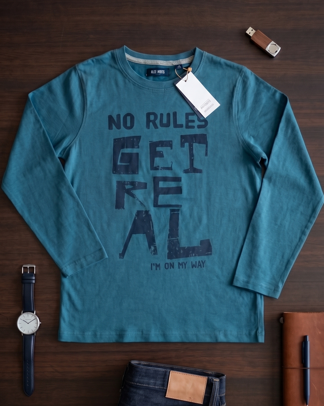 T-Shirt Manica Lunga Ragazzo — SEVEN