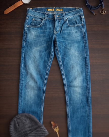 Pantalone Denim Elasticizzato Ragazzo — Frankie Garage