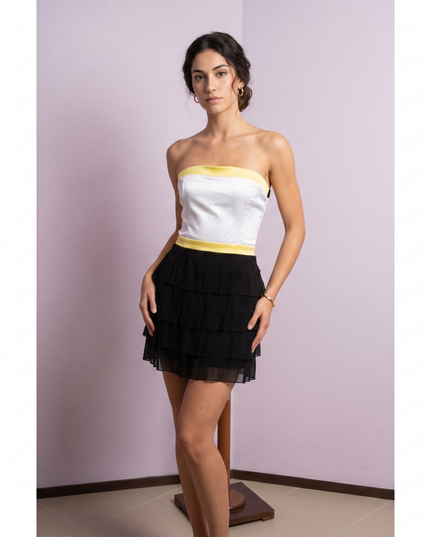 Soani Girl, Abito Donna Corto Elasticizzato, Taglia 42