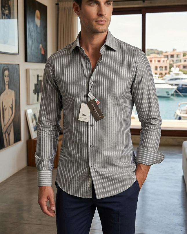 Germano Vianelli, Camicia Uomo Made in Italy