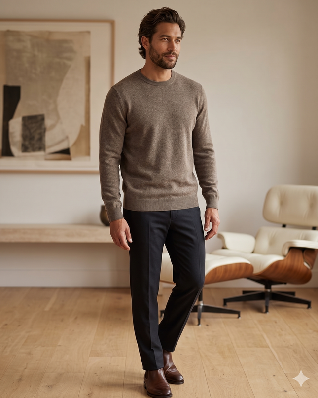 Savoia, Maglia Uomo Cashmere, Taglia XXL