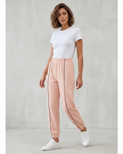 JiJil Pantalone Ragazza, in Cotone Garzato, Taglia 44