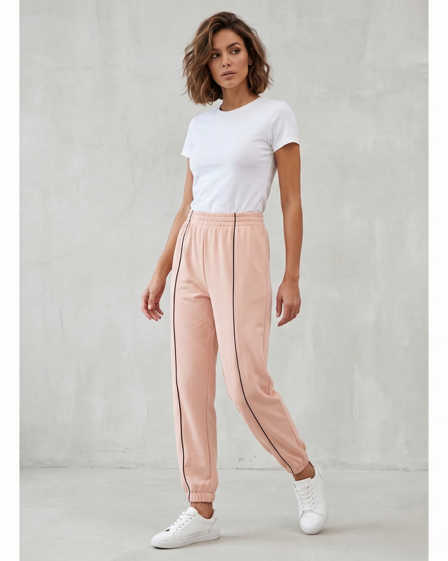 JiJil Pantalone Ragazza, in Cotone Garzato, Taglia 44