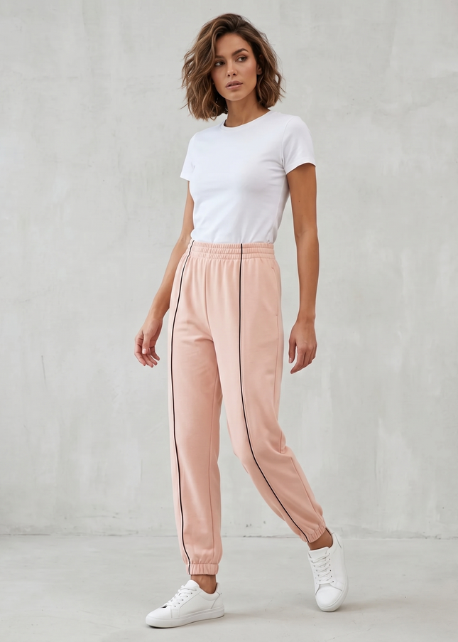 JiJil Pantalone Ragazza, in Cotone Garzato, Taglia 44