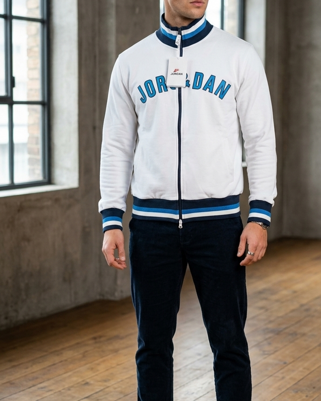 Jordan , Felpa Uomo con Zip