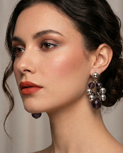 BYS Bijoux, Orecchini Donna a Cerchio