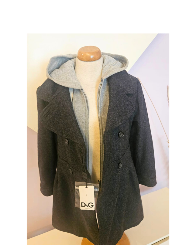 Dolce & Gabbana Kids, Cappotto Bimba Doppiopetto