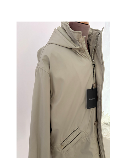 Shamir, Cappotto Invernale Uomo con Cappuccio, Taglia 50