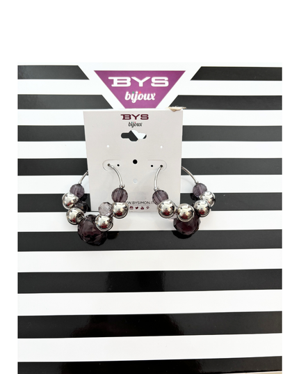 BYS Bijoux, Orecchini Donna a Cerchio