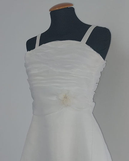 Abito Comunione Linea Emme - Modello Campana in Organza