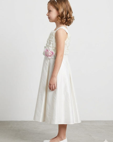 Abito Comunione Le Bellissime in Shantung di Seta - Made in Italy