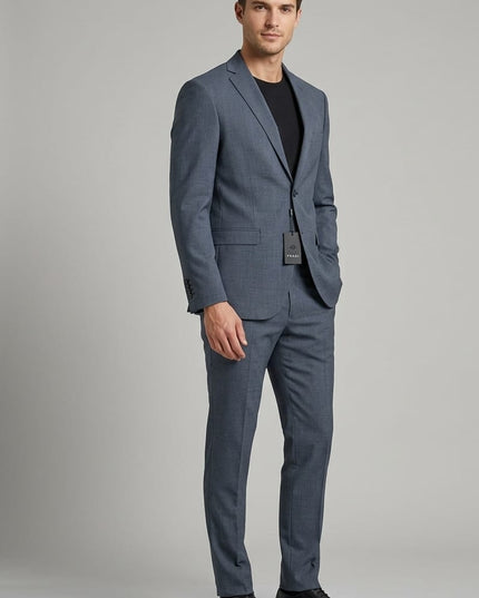 Fradi – Abito Uomo 2 Pezzi Slim Drop 7 | Blu e Grigio