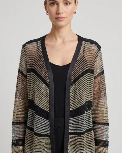 Giulia Galanti, Cardigan Donna Traforato